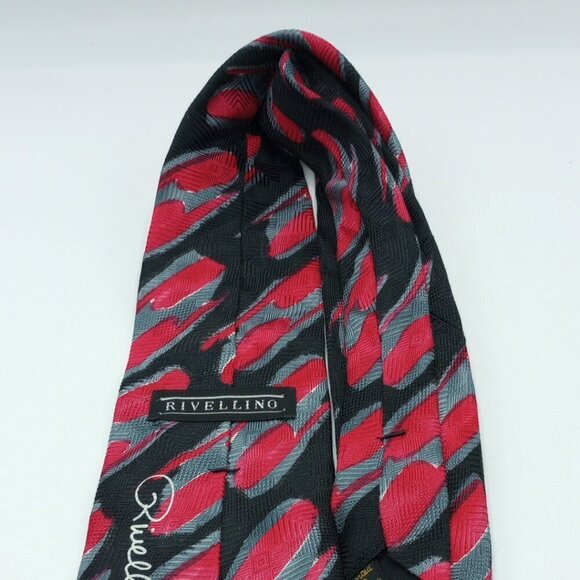 Rivellino Men's Silk Tie - 55"L - Picture 9 of 9